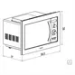 Micro-ondas de Embutir 8 Funções Cook 60 25L Tramontina em Aço Inox Acetinado 220V 94880006