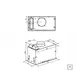 Coifa de Embutir Tramontina Incasso 51cm em Inox com Acabamento Acetinado 127V 95800013