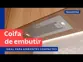 Coifa de Embutir Tramontina Incasso 51cm em Inox com Acabamento Acetinado 127V 95800013