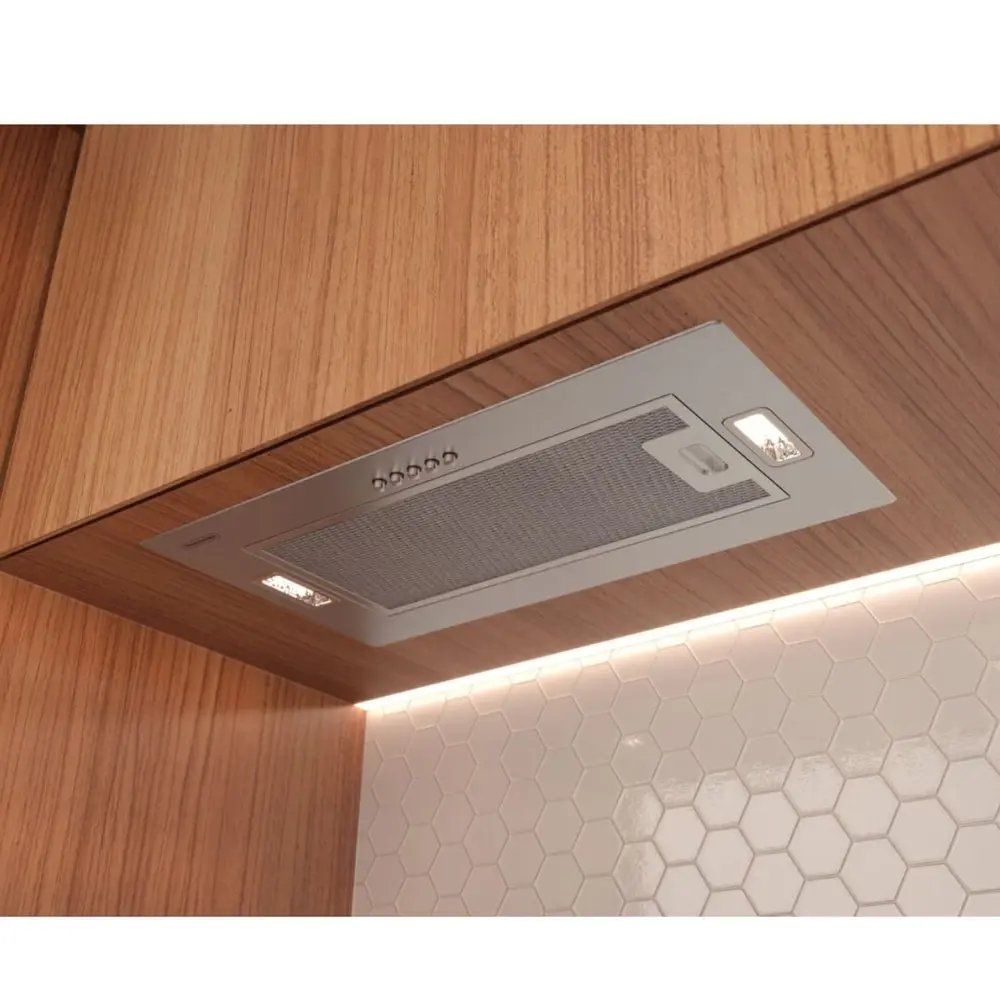 Coifa de Embutir Tramontina Incasso 51cm em Inox com Acabamento Acetinado 127V 95800013