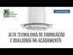 Coifa de Ilha 90cm Tramontina New Dritta Isla em Aço Inox 220V 95800018