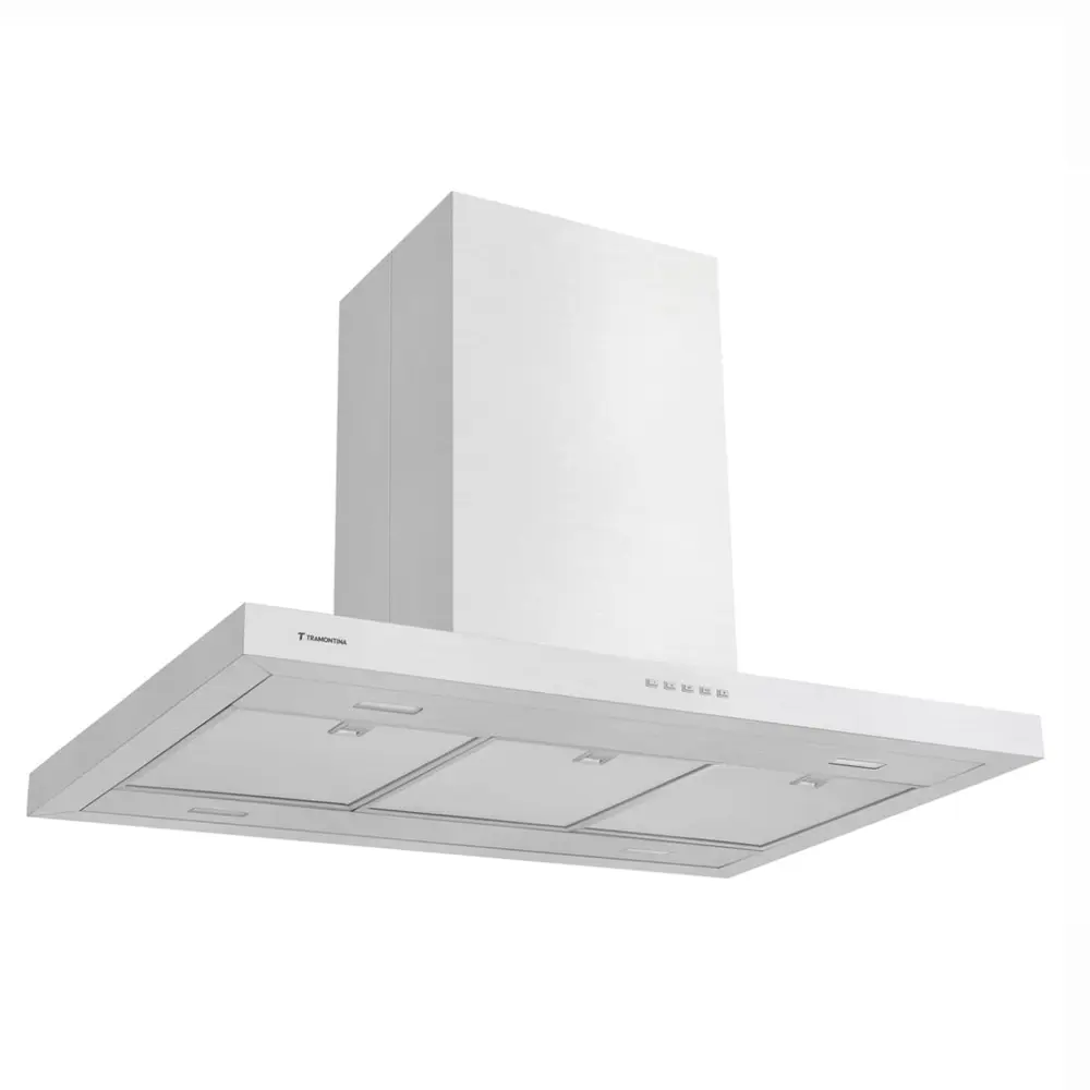 Coifa de Ilha 90cm Tramontina New Dritta Isla em Aço Inox 220V 95800018