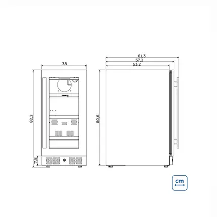 Beer Center Tramontina Senses T Smart 85L 94896201