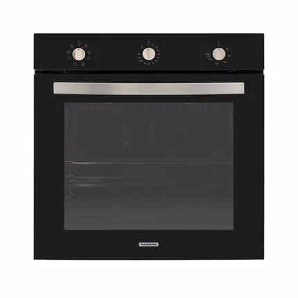 Forno Elétrico de Embutir Tramontina Glass Cook em Vidro Temperado Preto 7 Funções 73L 94870220