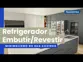 Refrigerador de Revestir e Embutir Tramontina 220V Frost Free 250L 94897001