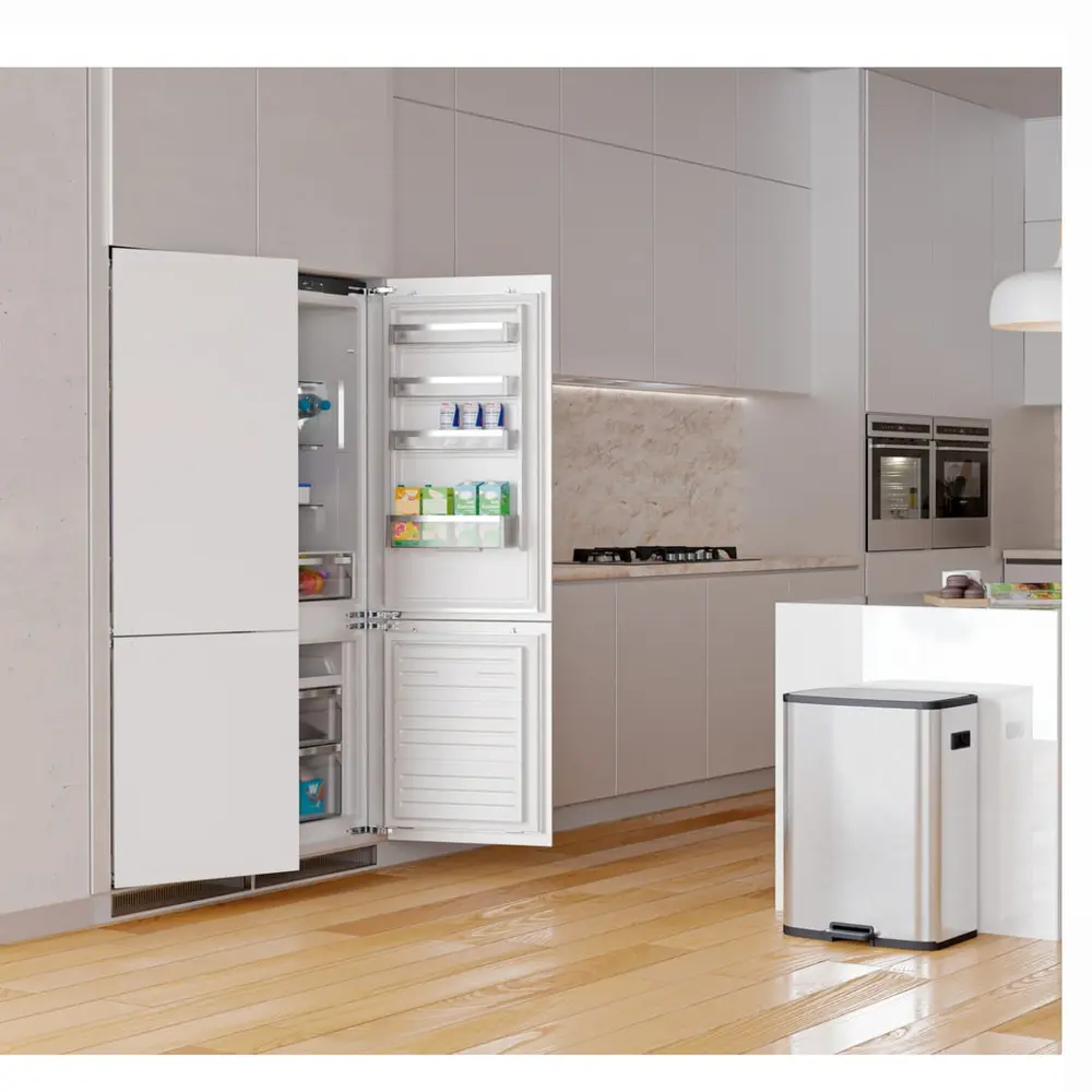 Refrigerador de Revestir e Embutir Tramontina Bottom Freezer 60 250L 94897003