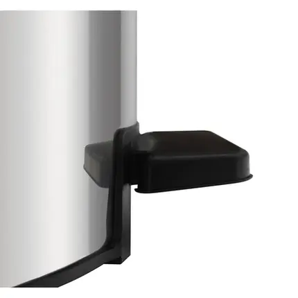 Lixeira com Pedal e Balde Interno 5L Tramontina Loop em Aço Inox Polido 94547005