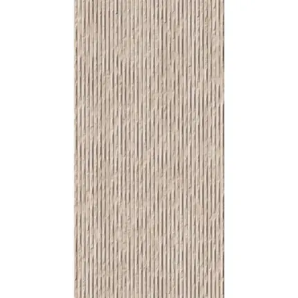Revestimento Biancogres Rock Travertino Reale Greige 45x90cm