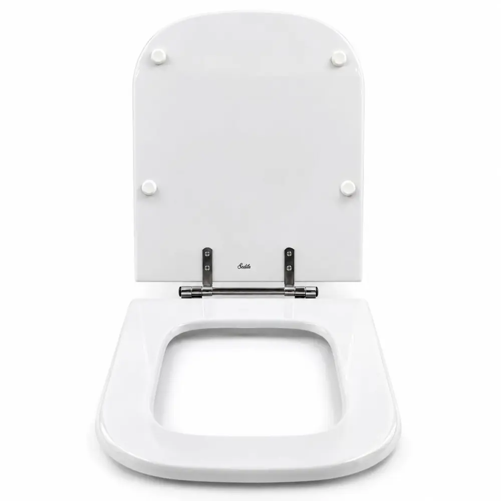 Assento Sedile em Poliéster Polo/Quadra/Unic Branco com metal Cromado