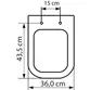 Assento Tupan Termofixo Soft Close para Bacia Deca Quadra Branco