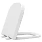 Assento Tupan Termofixo Soft Close para Bacia Deca Quadra Branco