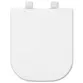 Assento Tupan Termofixo Soft Close para Bacia Deca Quadra Branco