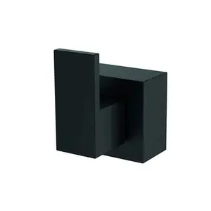 Acabamento de Registro para Base Deca e Meber 1/2" e 3/4" Lexxa Black Matte LX1004B