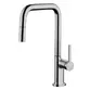 Misturador Monocomando para Cozinha Gourmet com Bica Retratil Lexxa Boolean Aço Escovado LX3388NB