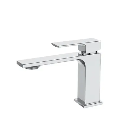 Misturador Monocomando Bica Baixa para Banheiro Lexxa Slimt Cromado LX2296