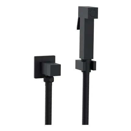 Ducha Higiênica para Água Fria com Registro Lexxa Black Matte LX1904B