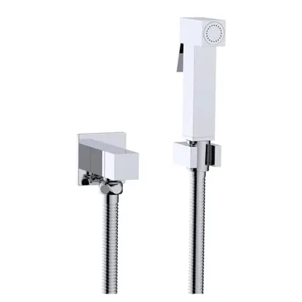 Ducha Higiênica para Água Fria com Registro Lexxa Cromada LX1904