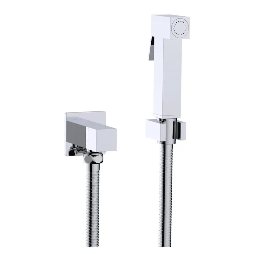 Ducha Higiênica para Água Fria com Registro Lexxa Cromada LX1904