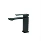 Misturador Monocomando Bica Baixa para Banheiro Lexxa Slimt Black Matte LX2296B
