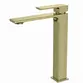 Misturador de Mesa Bica Alta para Banheiro Lexxa Slimt Ouro Escovado LX2292OE