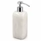 Kit para Banheiro 3 Peças em Quartzo Branco Natural Polido - Cromado