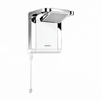 Chuveiro 127V Lorenzetti Acqua Star Ultra Branco - Cromado
