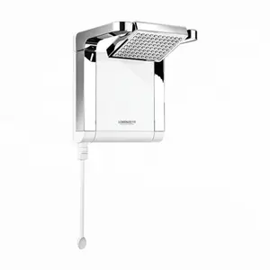 Chuveiro 127V Lorenzetti Acqua Star Ultra Branco - Cromado
