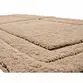 Tapete Golden 50x80cm Antiderrapante Marrom Castor Vizapi