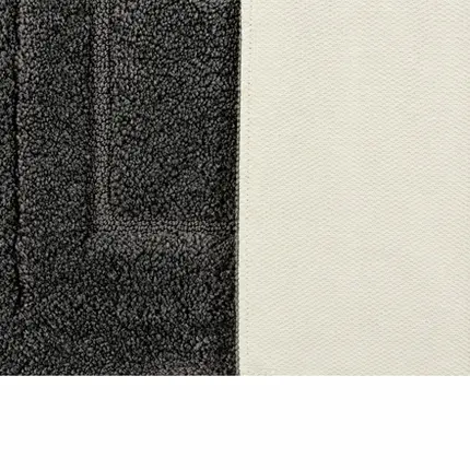 Tapete Golden 50x80cm Antiderrapante Cinza Ébano Vizapi