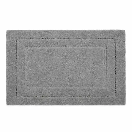 Tapete Golden 50x80cm Antiderrapante Cinza Gelo Vizapi