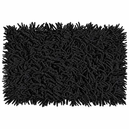 Tapete Thane 50x80cm Antiderrapante Preto Vizapi