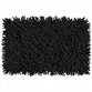 Tapete Thane 50x80cm Antiderrapante Preto Vizapi