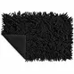 Tapete Thane 50x80cm Antiderrapante Preto Vizapi
