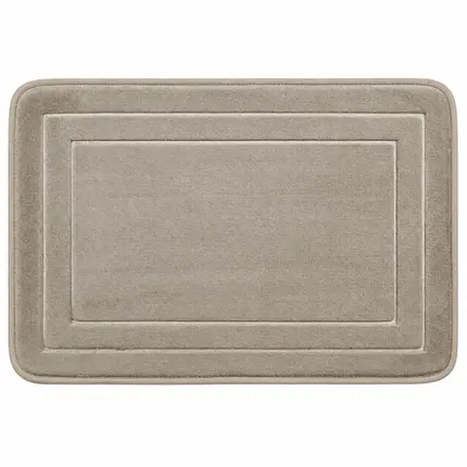 Tapete Comfort 3D 43X61cm Antiderrapante Bege Vizapi