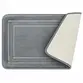 Tapete Comfort 3D 43X61cm Antiderrapante Cinza Vizapi