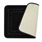 Tapete Comfort 3D 43X61cm Antiderrapante Preto Vizapi