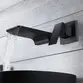 Misturador de Parede Cascata Unique Spa Flat Black Matte