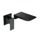 Misturador de Parede Cascata Unique Spa Flat Black Matte