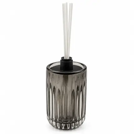 Difusor de Ambientes em Cristal Murano Sorento Quartzo Fumê