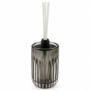 Difusor de Ambientes em Cristal Murano Sorento Quartzo Fumê