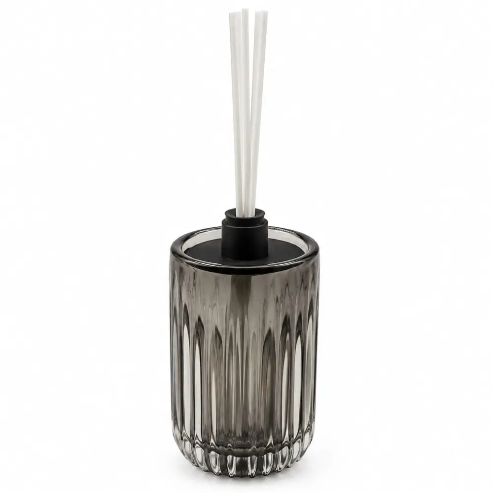 Difusor de Ambientes em Cristal Murano Sorento Quartzo Fumê