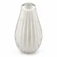 Vaso Decorativo em Cristal Murano Rire Quartzo Pérola