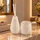 Vaso Decorativo em Cristal Murano Rire Quartzo Pérola