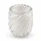 Vaso Decorativo em Cristal Murano Venlo Quartzo Pérola