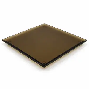 Bandeja Slim 24x24cm em Resina Mascavo