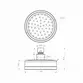 Chuveiro Lexxa Soft Shower Black Matte LX31B