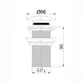 Válvula 1 1/4 Lexxa Ouro Escovado LX43114OE