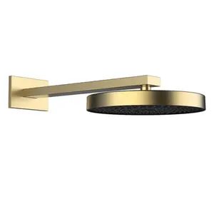 Ducha Redonda 25cm Lexxa Ouro Escovado LX21201OE