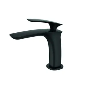 Misturador Bica Baixa para Banheiro Lexxa Evoq Black Matte LX6116B