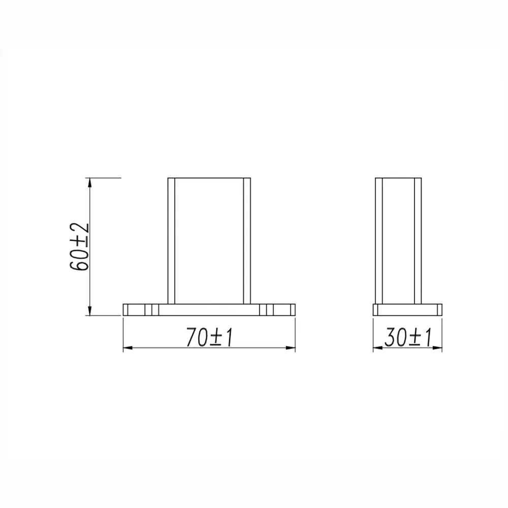 Cabide Lexxa Straight Ouro Escovado LX7165OE
